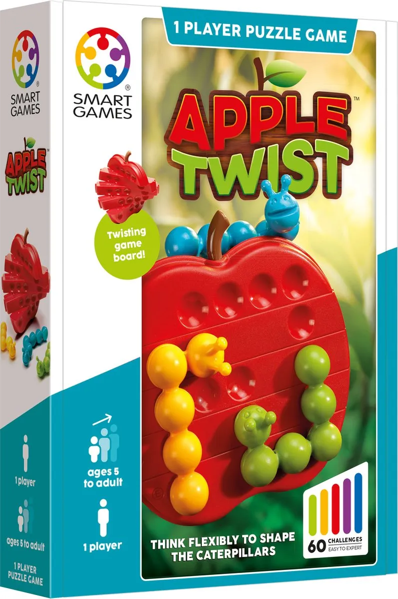 SmartGames Apple Twist SG 445 Puzzel - 60 opdrachten