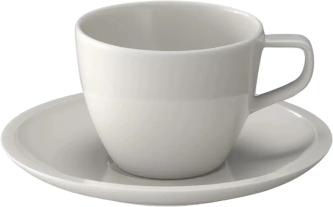 Villeroy & Boch Artesano Original Espressokop en -schotel 70ml - Wit