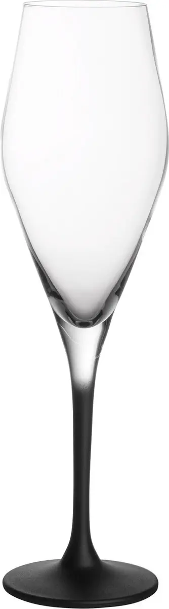 Villeroy & Boch Manufacture Rock Wijn- en Champagneset 12-delig - Zwart-transparant