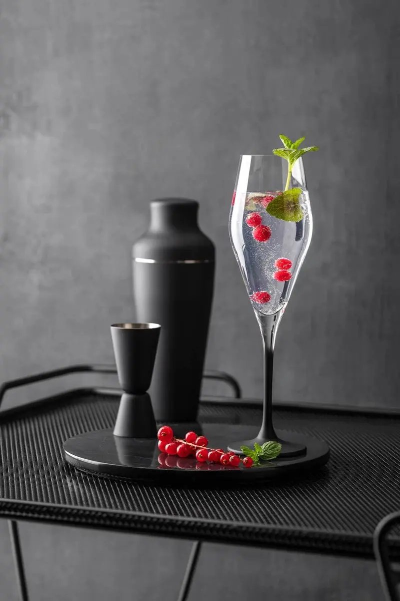 Villeroy & Boch Manufacture Rock Wijn- en Champagneset 12-delig - Zwart-transparant - afbeelding 6 van 6