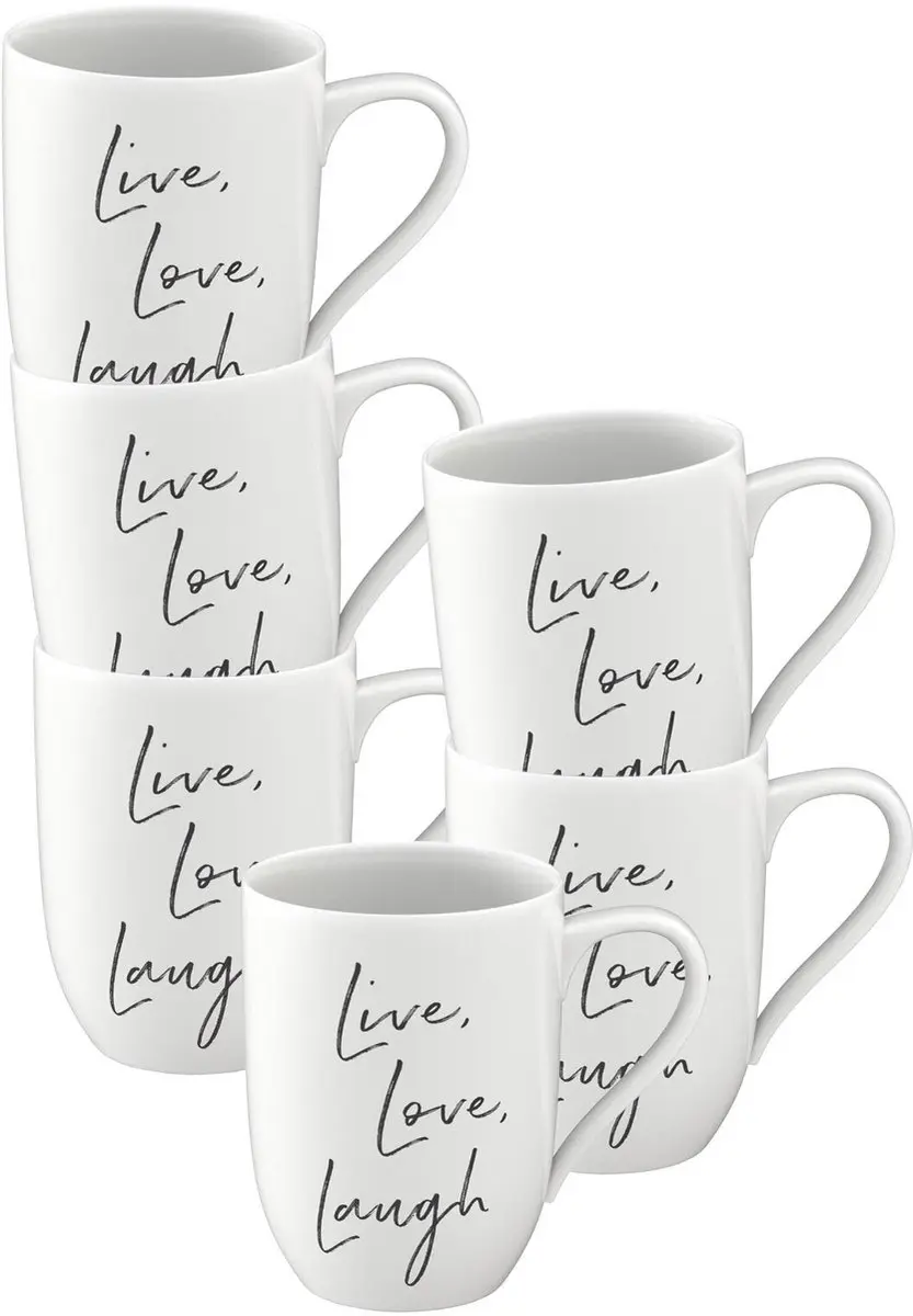 Villeroy & Boch Live Love Laugh Beker 290ml