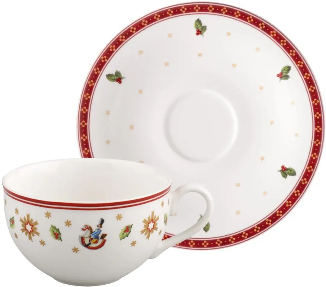 Villeroy & Boch Toy's Delight Koffietasse Set - 2x 170ml - Rood