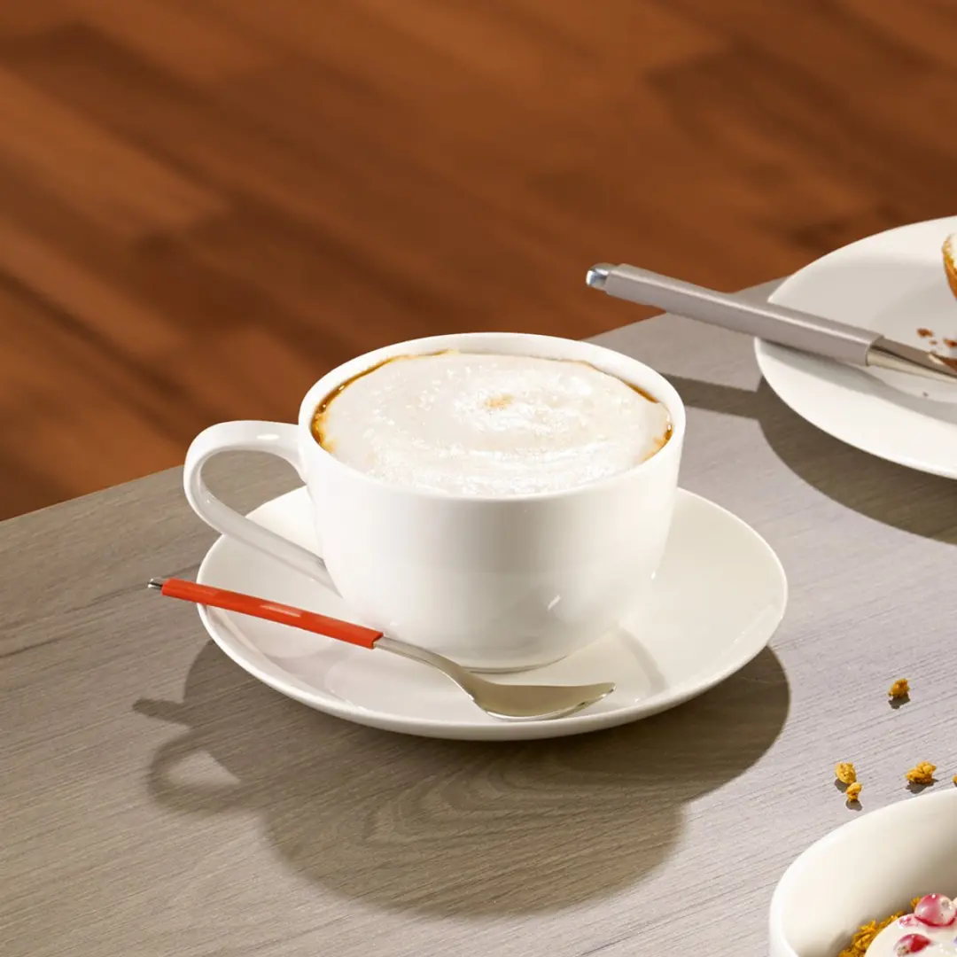 Villeroy & Boch For Me Espressokop en -schotel 110ml - Wit
