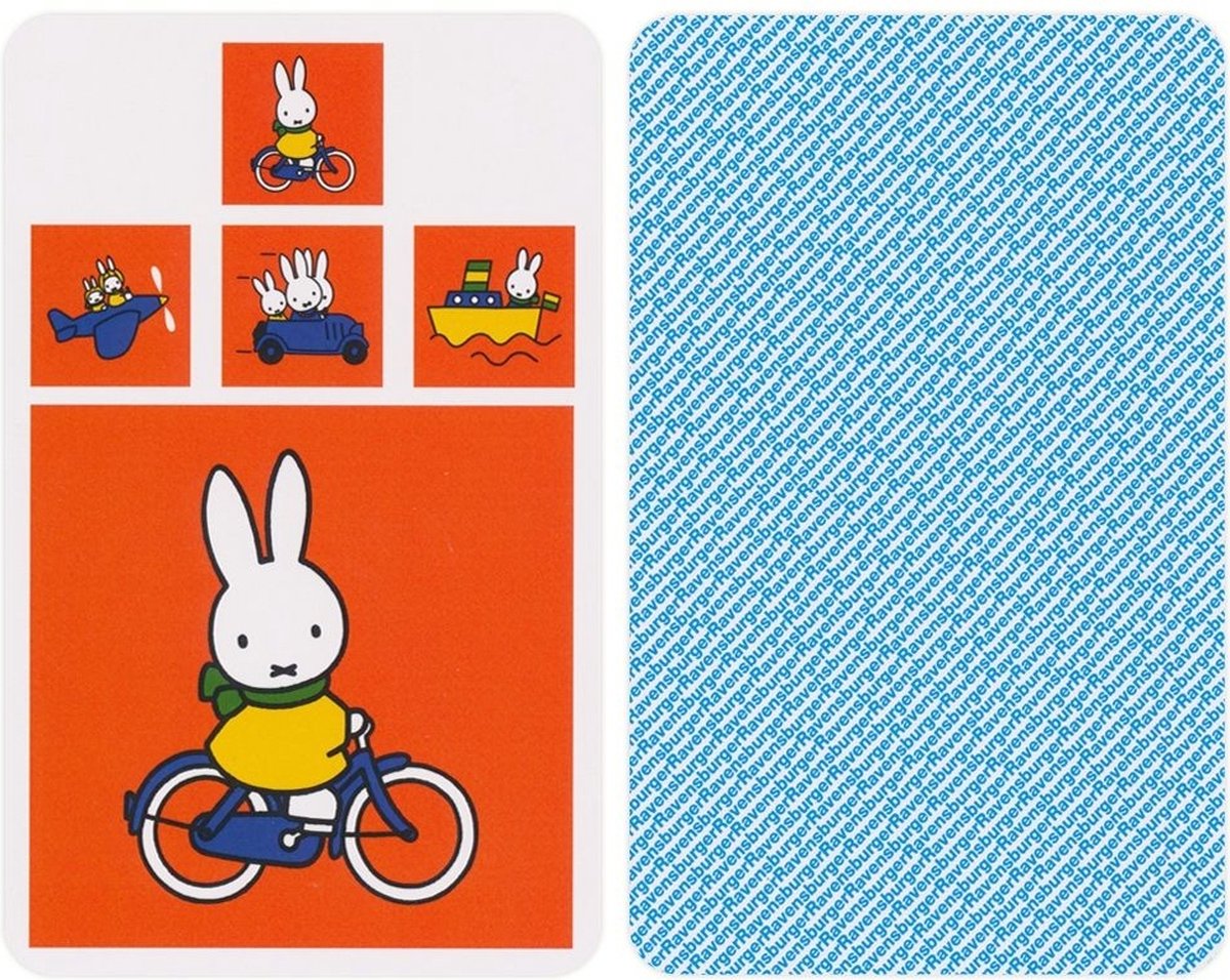 Ravensburger nijntje ontdekt de wereld kwartet