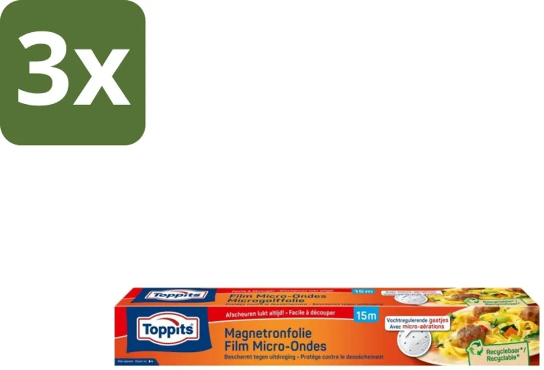 Toppits Magnetronfolie Blauw