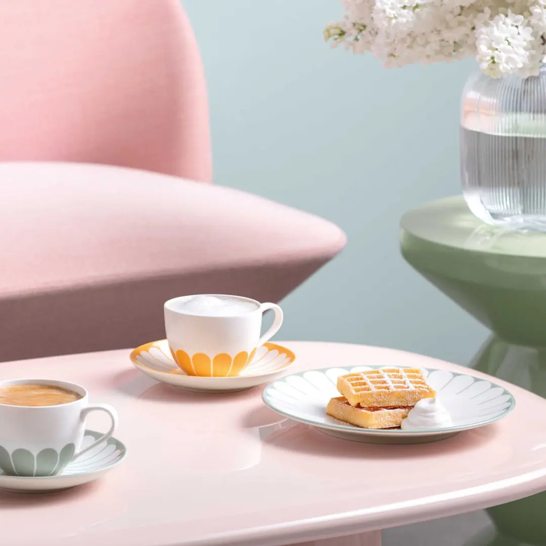 Villeroy & Boch Fleur Couleur Frühstücksteller - ø 21,2 cm - 6 Stuks