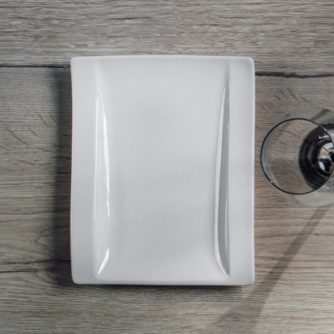 Villeroy & Boch NewWave Broodteller Set - 4 Stuks - Wit