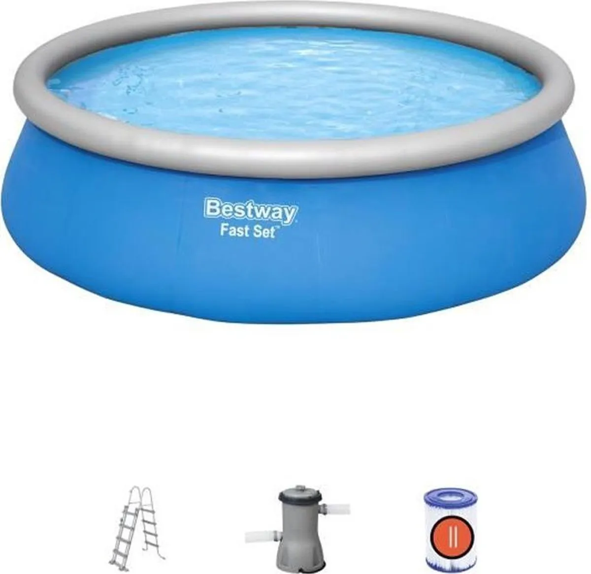 Bestway Fast Set Bovengronds Zwembad 457x122cm