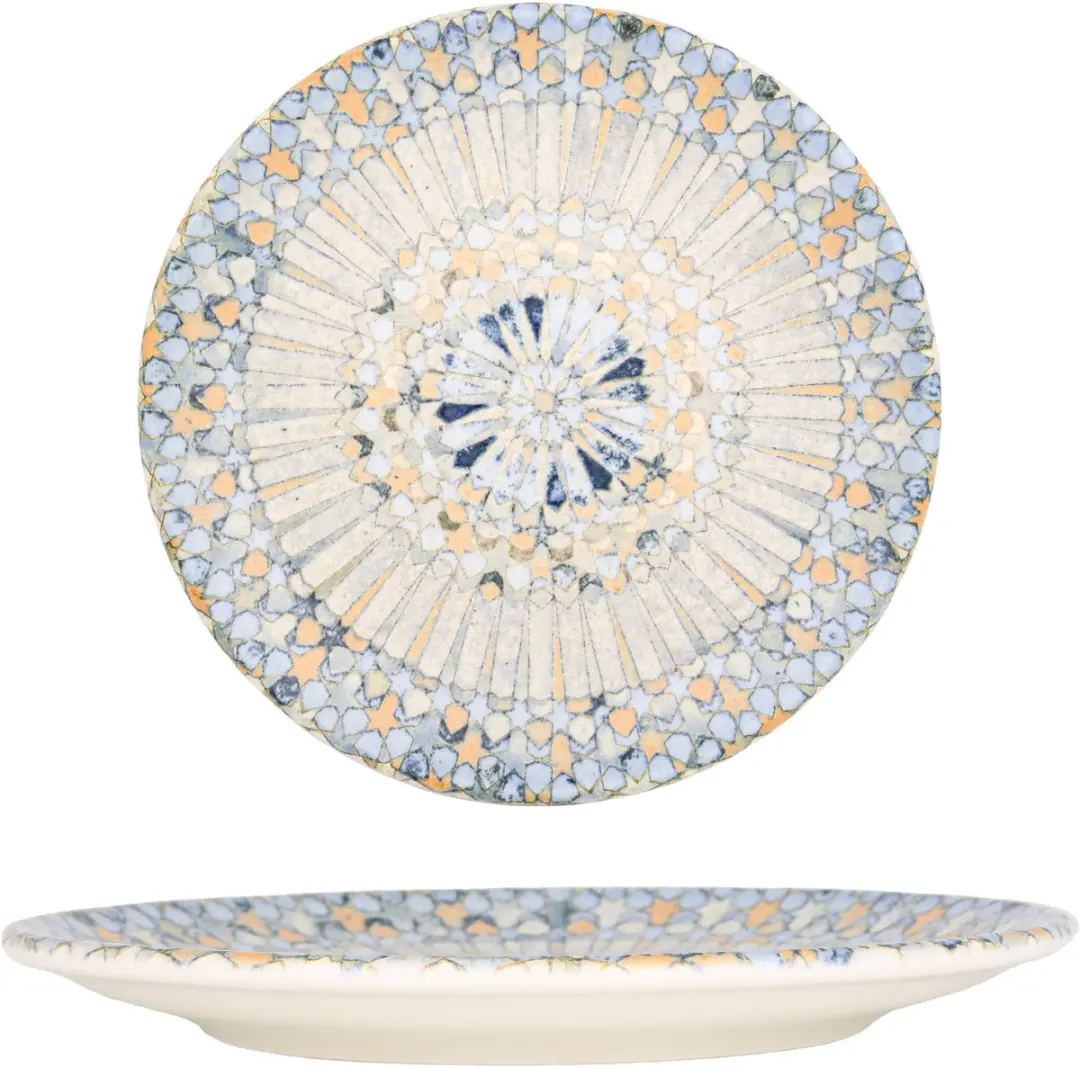 Bonna Luca Dessertbord Porselein - 19cm - 6-delig