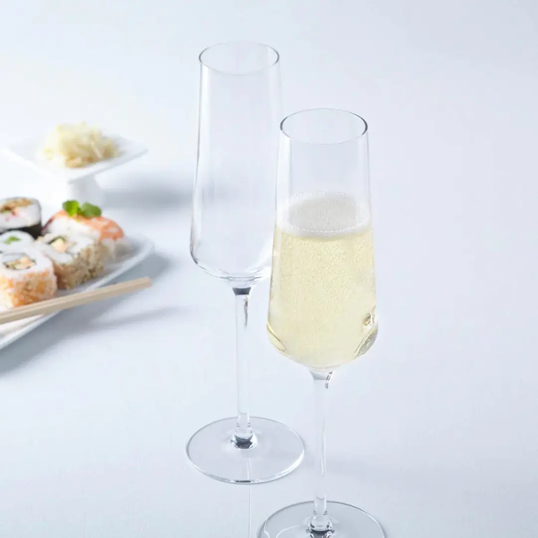 Leonardo Puccini Gastro-Edition Sektglazen Set 6x 0,1L - Transparant