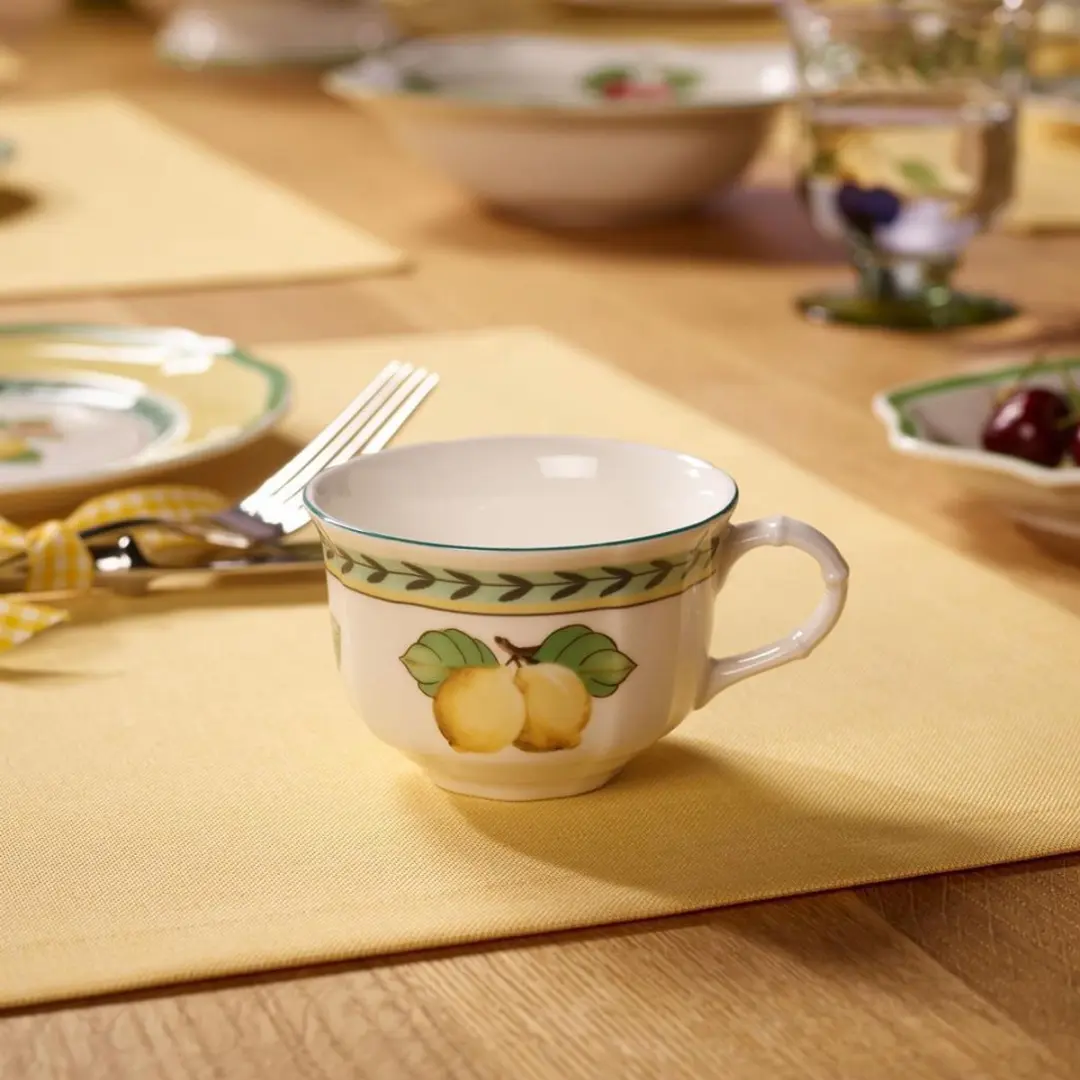 Villeroy & Boch French Garden Fleurence Teetassen - 130ml - 6 Stuks