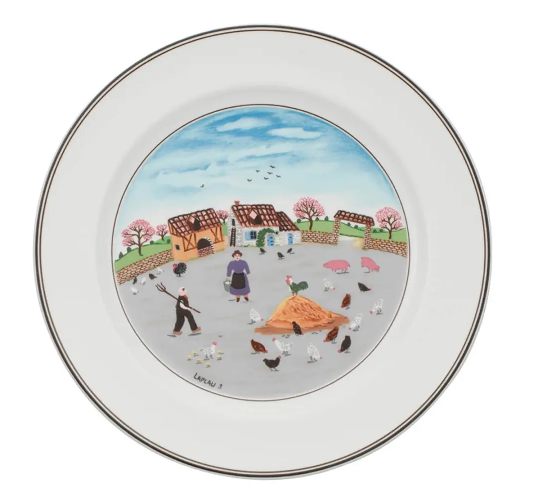 Villeroy & Boch Hühnerhof Design Speiseteller Ø27cm