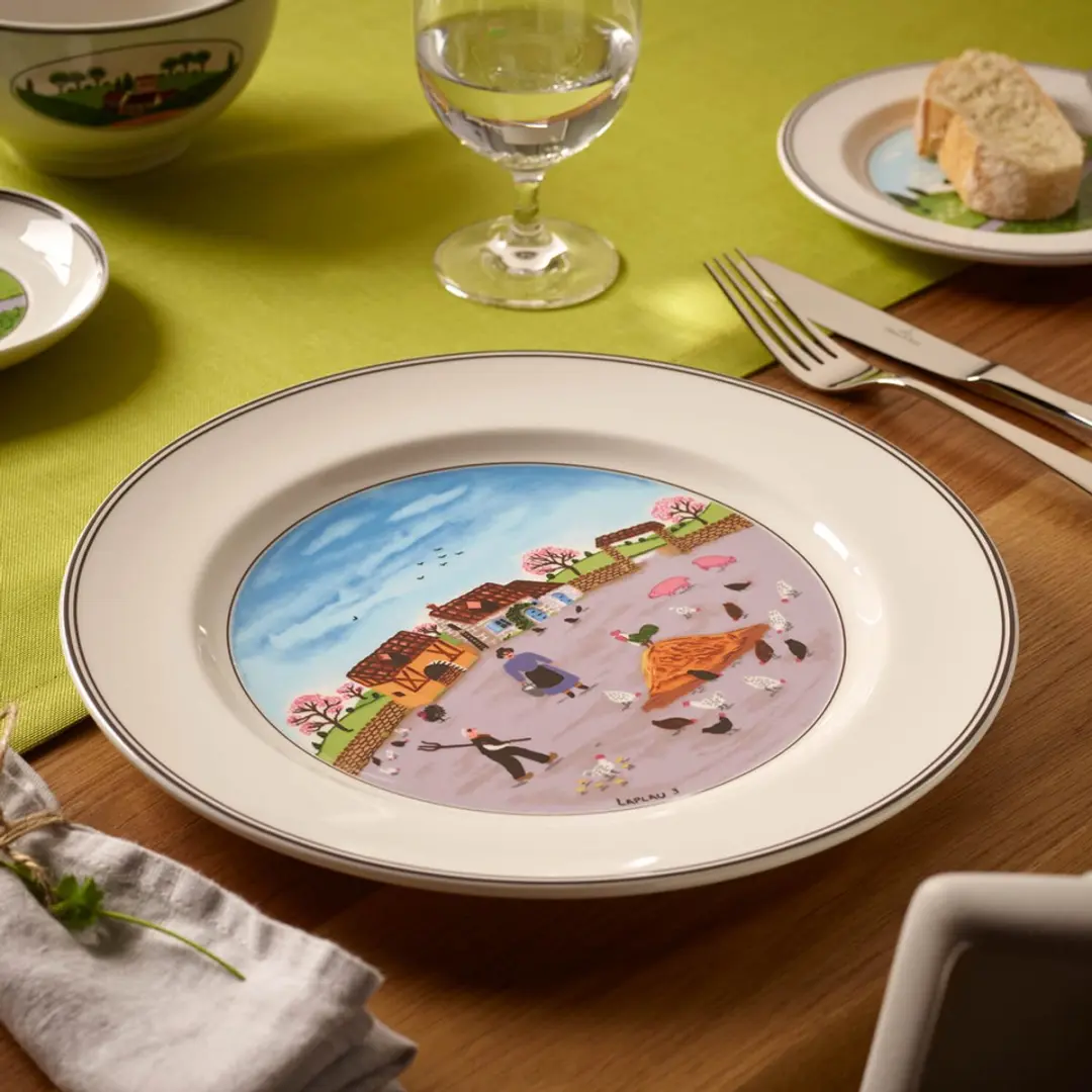 Villeroy & Boch Hühnerhof Design Speiseteller Ø27cm