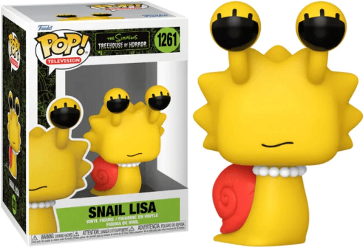 Funko The Simpsons POP! Snail Lisa Verzamelfiguur 64359 - 9cm