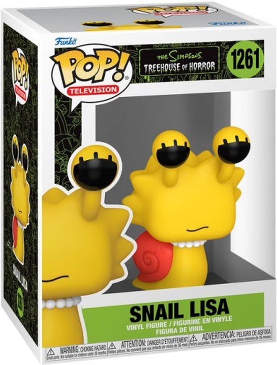 Funko The Simpsons POP! Snail Lisa Verzamelfiguur 64359 - 9cm