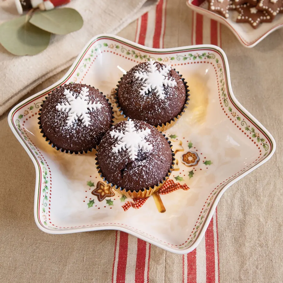 Villeroy & Boch Sternschalen-Set Winter Bakery Delight - 3 Stuks
