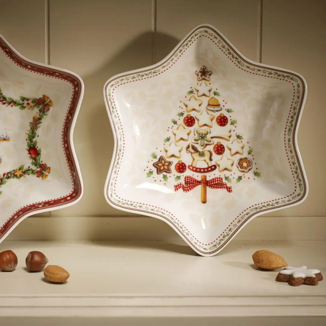Villeroy & Boch Sternschalen-Set Winter Bakery Delight - 3 Stuks