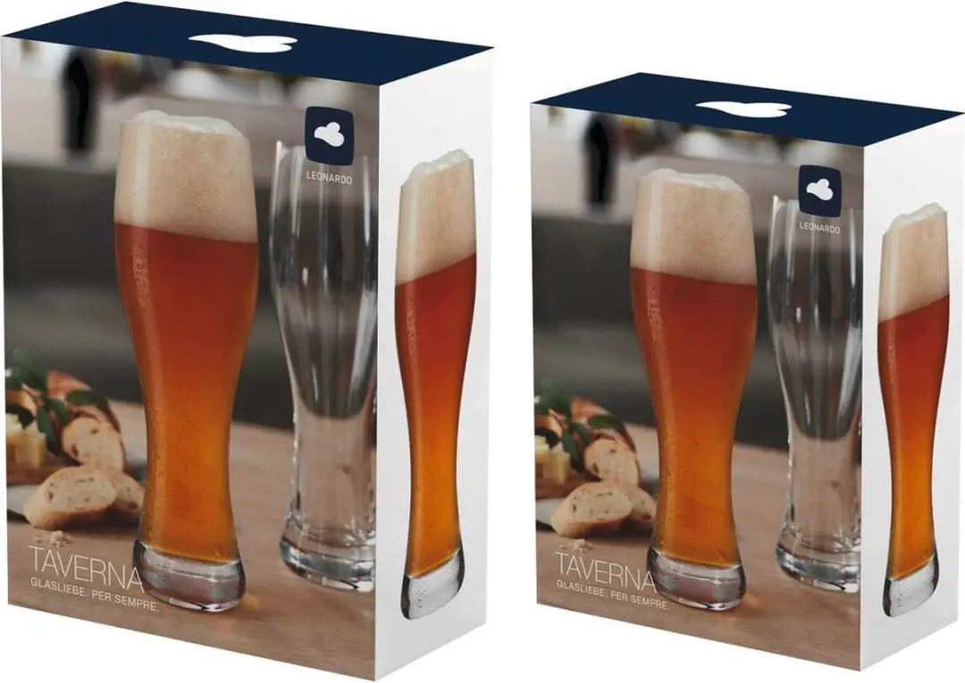 Leonardo Weizenbiergläser Taverna Set - 4 Stuks