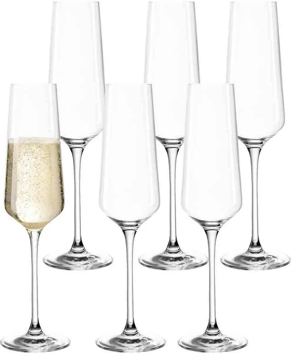 Leonardo Puccini Set - 30 Stuks - Glazen Bier/Wijn/Sekt