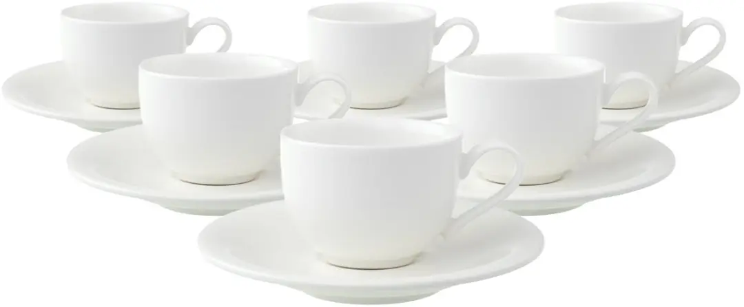 Villeroy & Boch New Cottage Basic Espressoset 6-delig