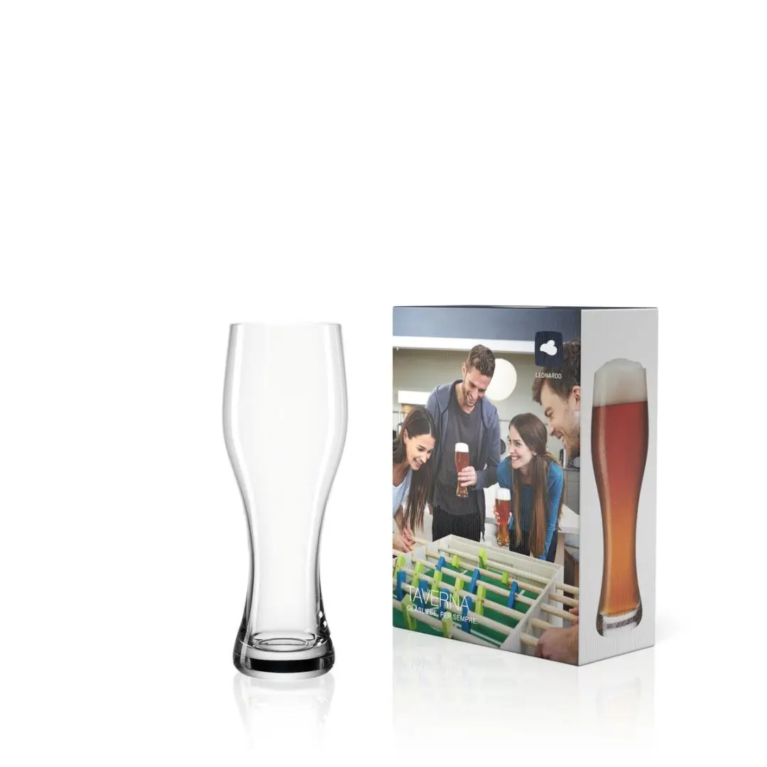 Leonardo Taverna Weizenbiergläser Set - 8 Stuks - 500ml