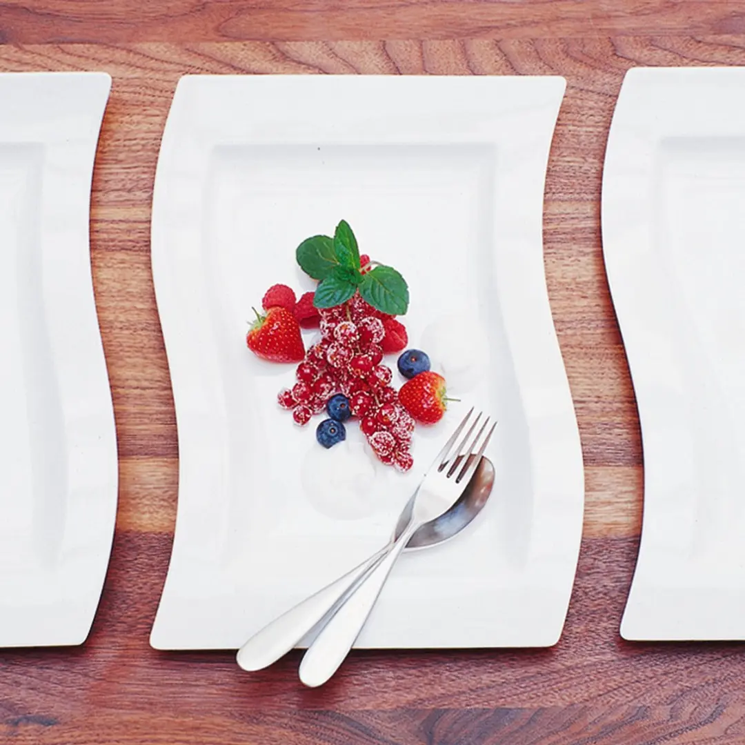 Villeroy & Boch NewWave Frühstücksteller - 26x20cm - 4 Stuks