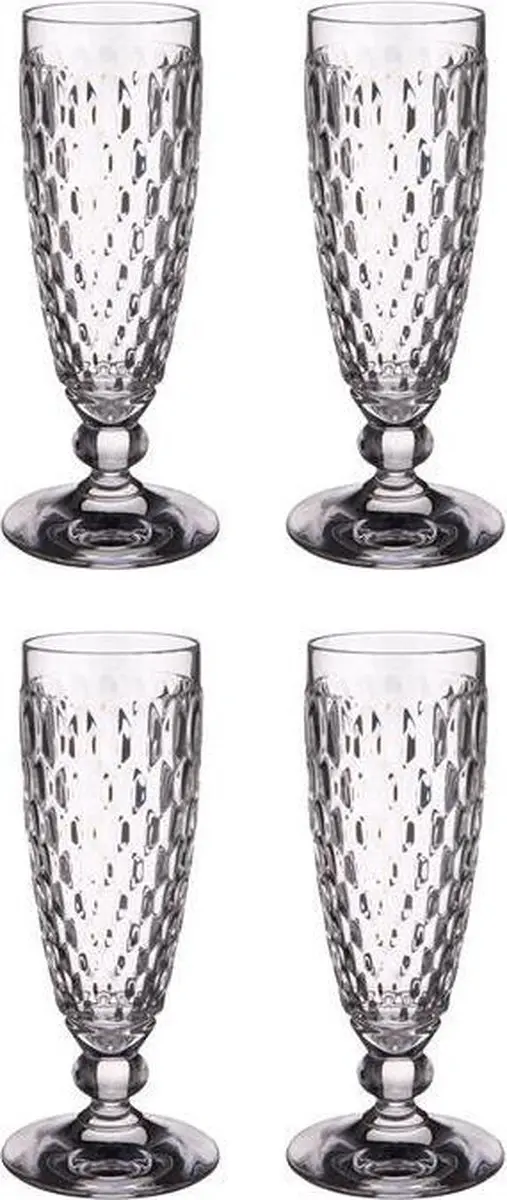 Villeroy & Boch Boston Champagnefluit Set 4 Stuks