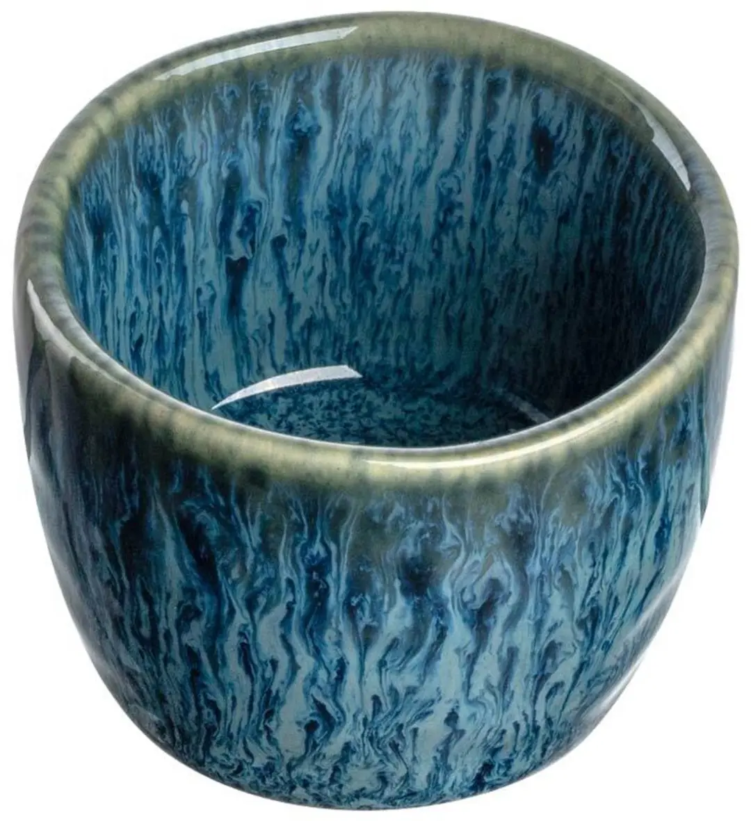 Leonardo Matera Eierbekers Set - 6 Stuks - Blauw - Ø5,2cm
