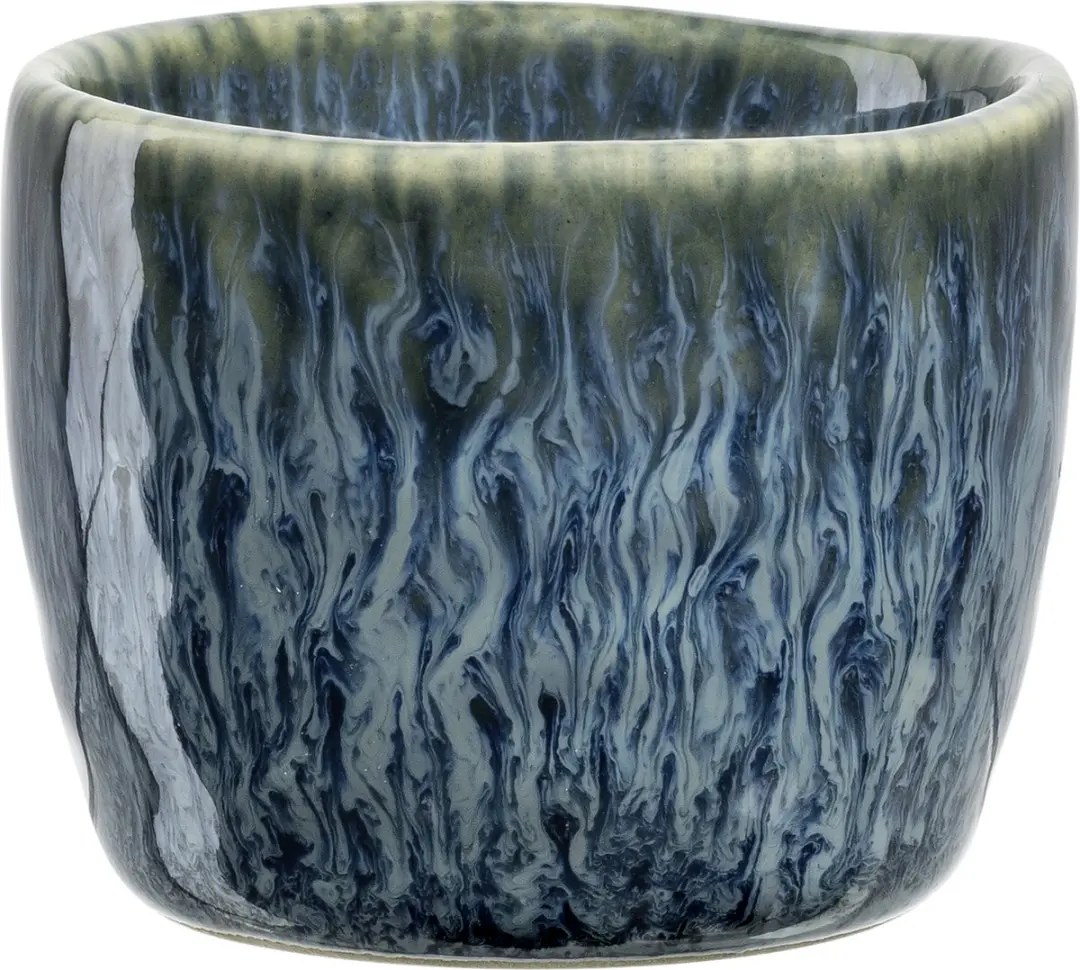 Leonardo Matera Eierbekers Set - 6 Stuks - Blauw - Ø5,2cm