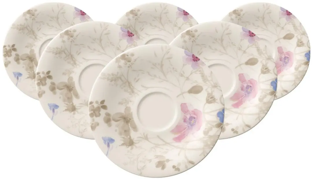 Villeroy & Boch Mariefleur Gris Koffie-/Teeuntertassen