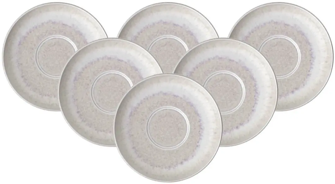 Villeroy & Boch Perlemor Sand Koffieschoteltjes 6 Stuks