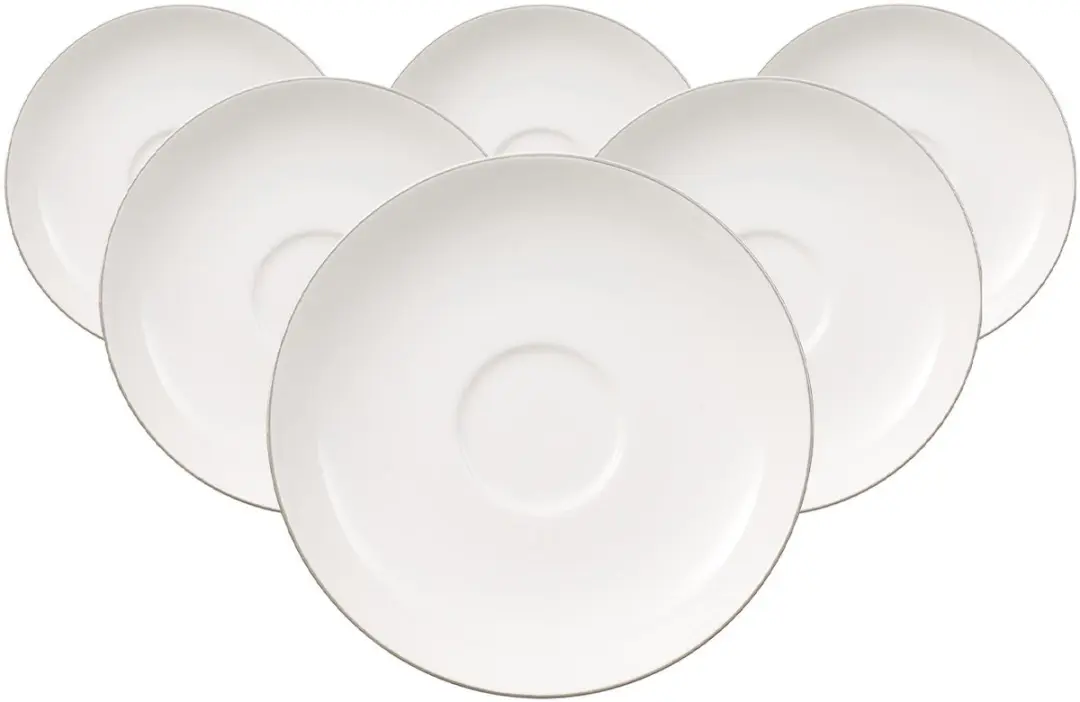 Villeroy & Boch Untertassen Anmut Platinum No.1