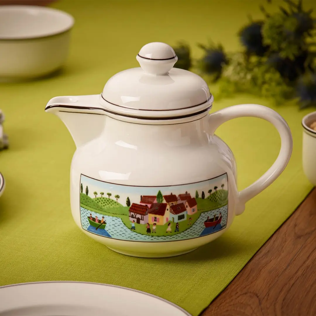 Villeroy & Boch Design Naif Theepot 900ml - Gekleurd