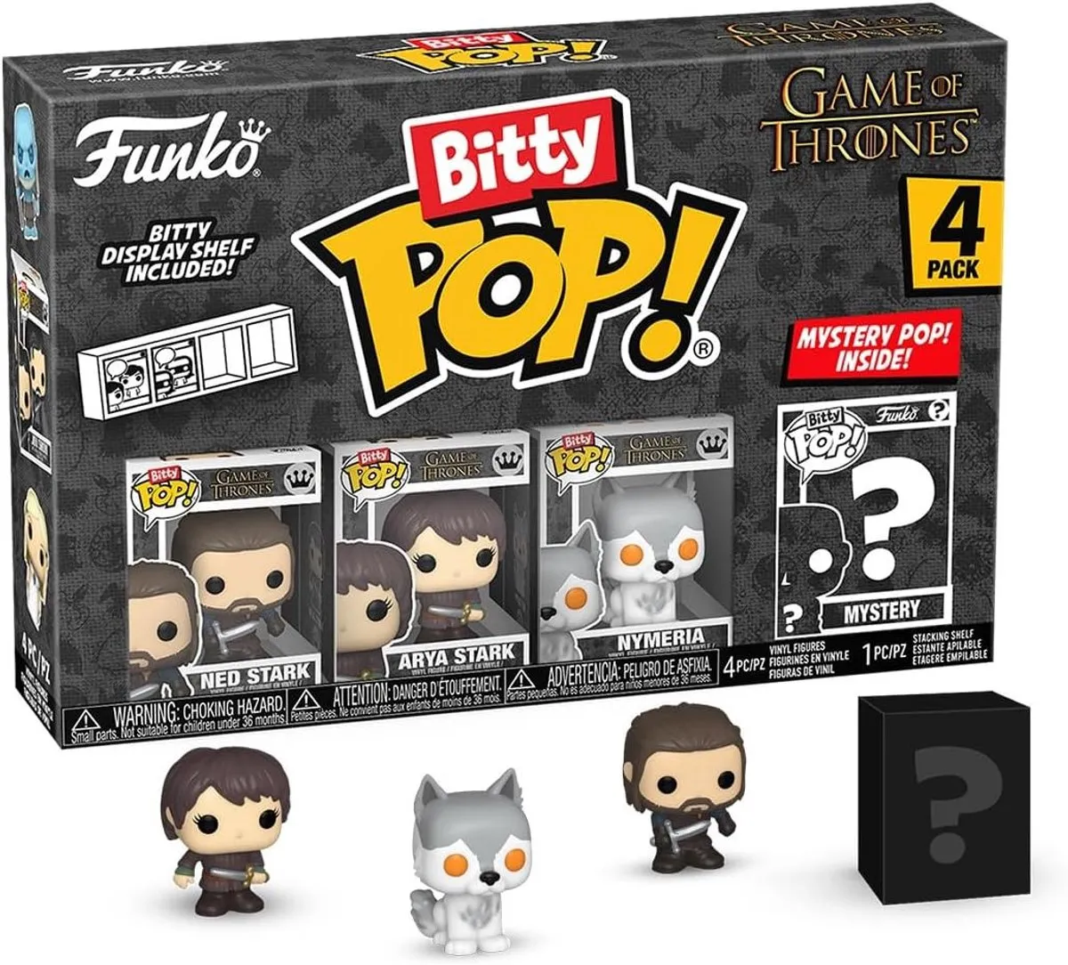 Funko Bitty Pop Ned Stark 4PK - Multicolor