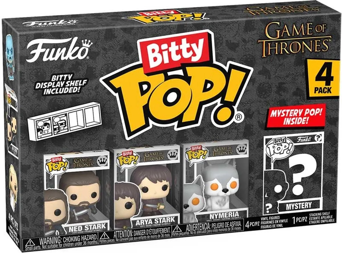 Funko Bitty Pop Ned Stark 4PK - Multicolor