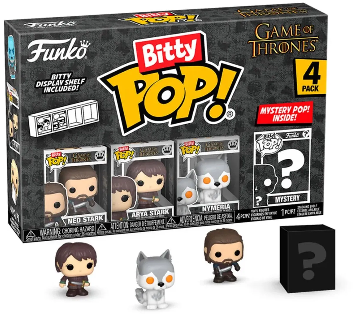 Funko Bitty Pop Ned Stark 4PK - Multicolor
