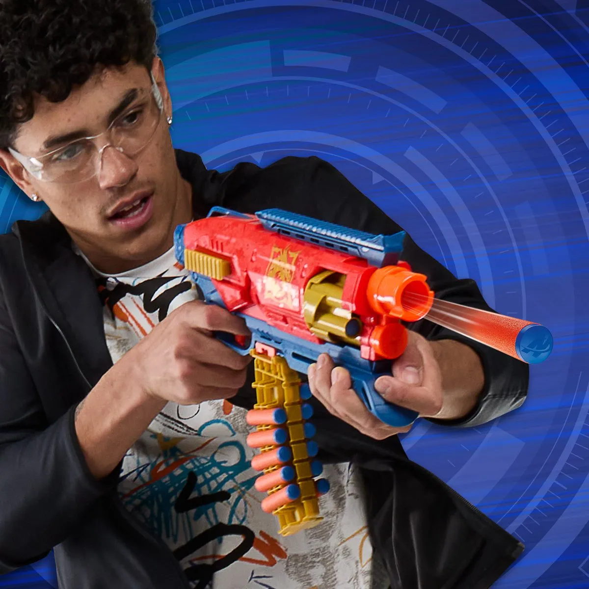 Nerf Loadout Shadowspeed Recon Blaster G1763 - Oranje - afbeelding 6 van 6