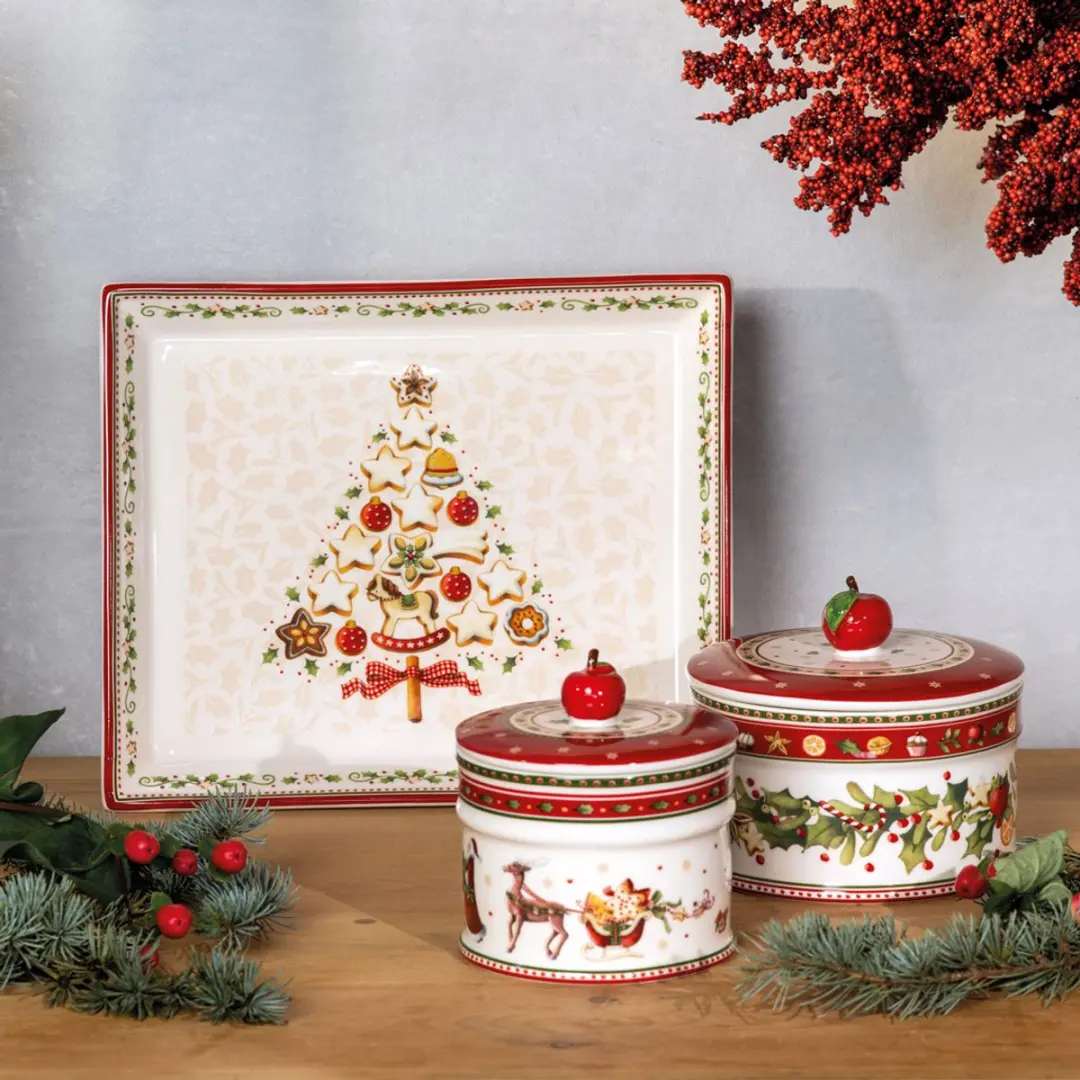 Villeroy & Boch Gebäckplatten Winter Bakery Delight 27x23cm - 6 Stuks