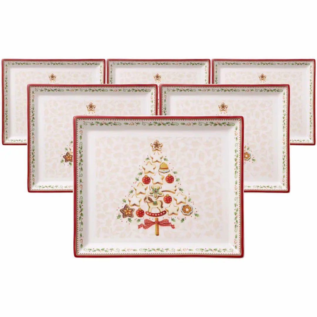 Villeroy & Boch Gebäckplatten Winter Bakery Delight 27x23cm