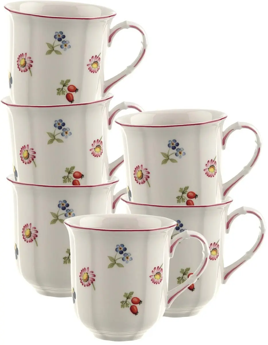 Villeroy & Boch Henkelbecher Petite Fleur Set 6
