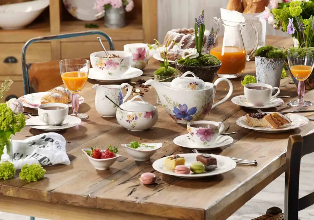 Villeroy & Boch Mariefleur Dipschaaltjes Set - 6 Stuks - 12x8cm
