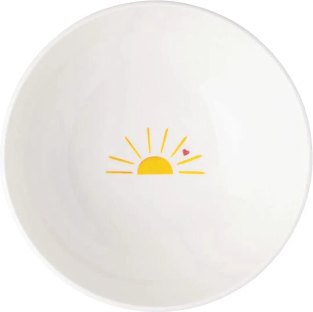Villeroy & Boch Hello Sunshine Kommen - 4 Stuks - Wit - Ø16.9cm