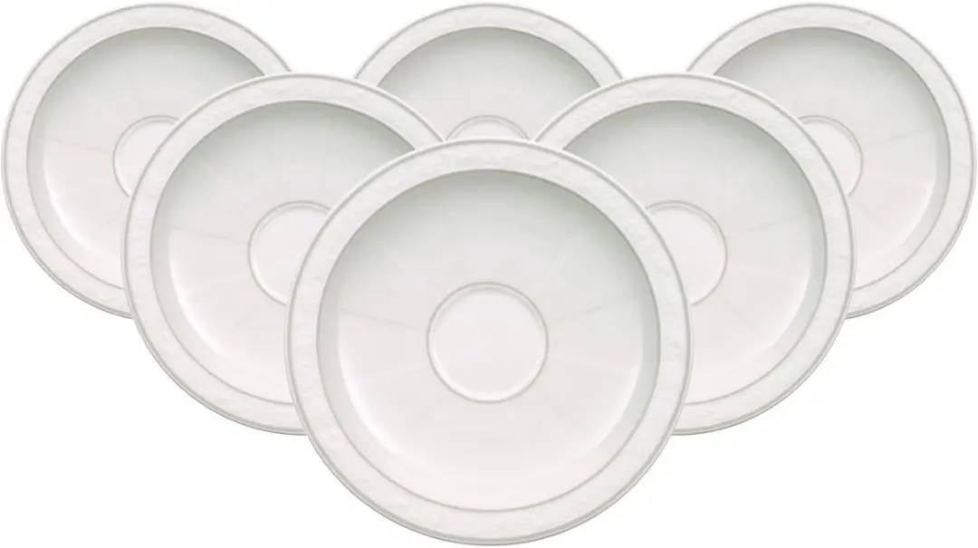 Villeroy & Boch Espressountertassen Gray Pearl Ø13cm