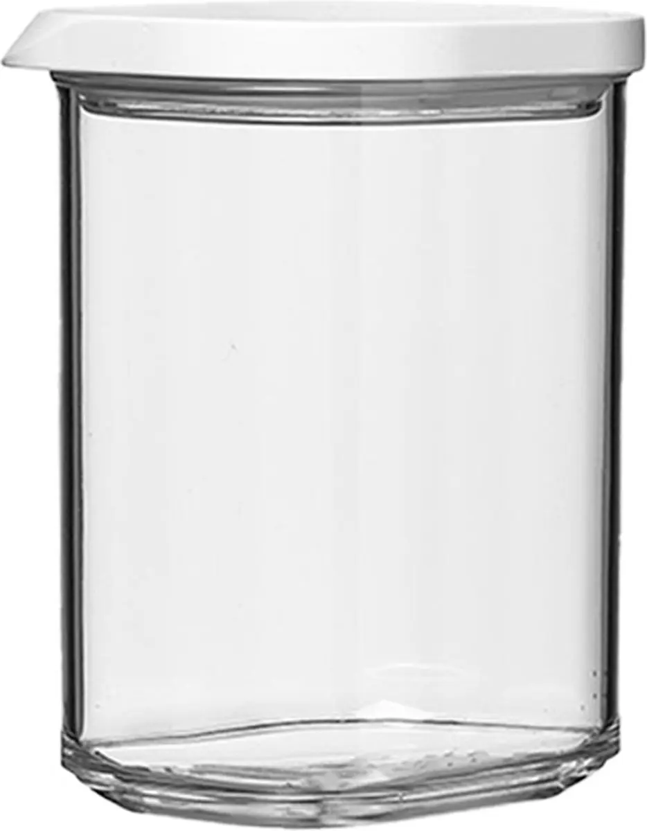 Mepal Vorratsdose Modula 375ml Set - 4 Stuks - Wit/Gekleurd