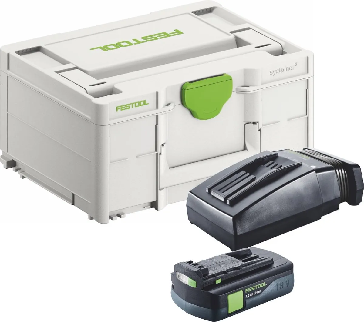 Festool BP 18 Li 3.0C Energieset - 3000mAh - TCL 6 Oplader