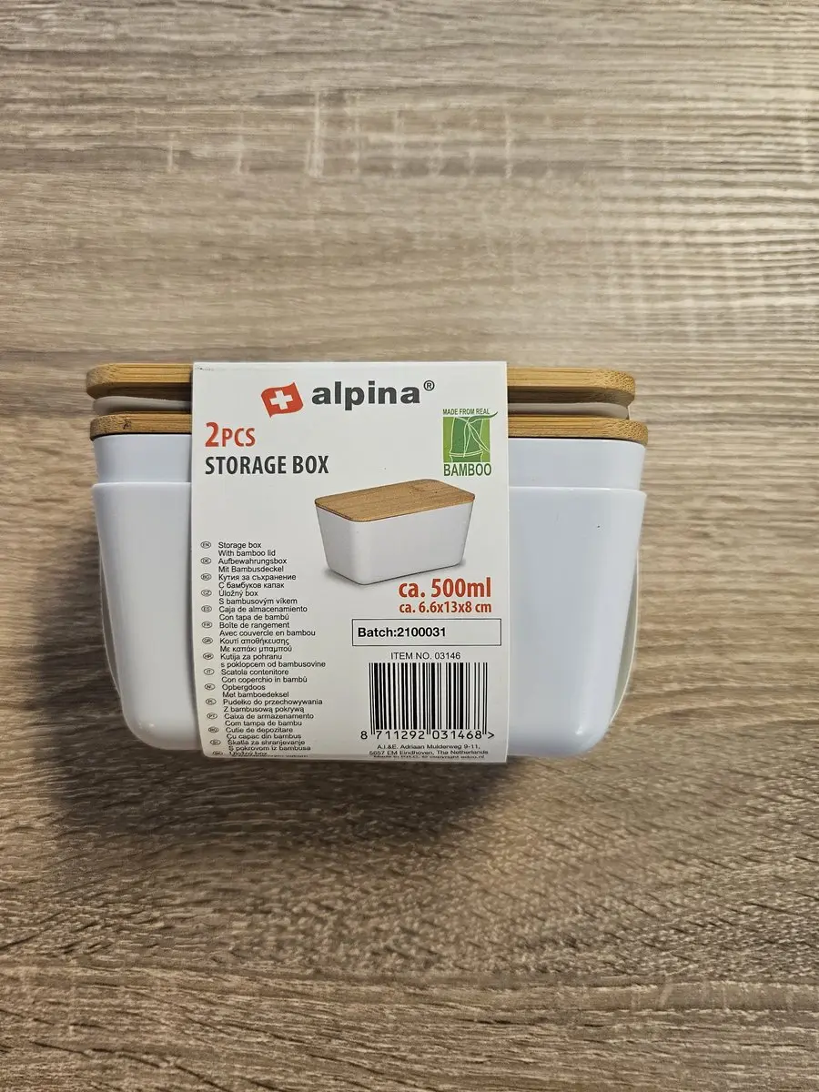 Alpina Opbergbox met deksel