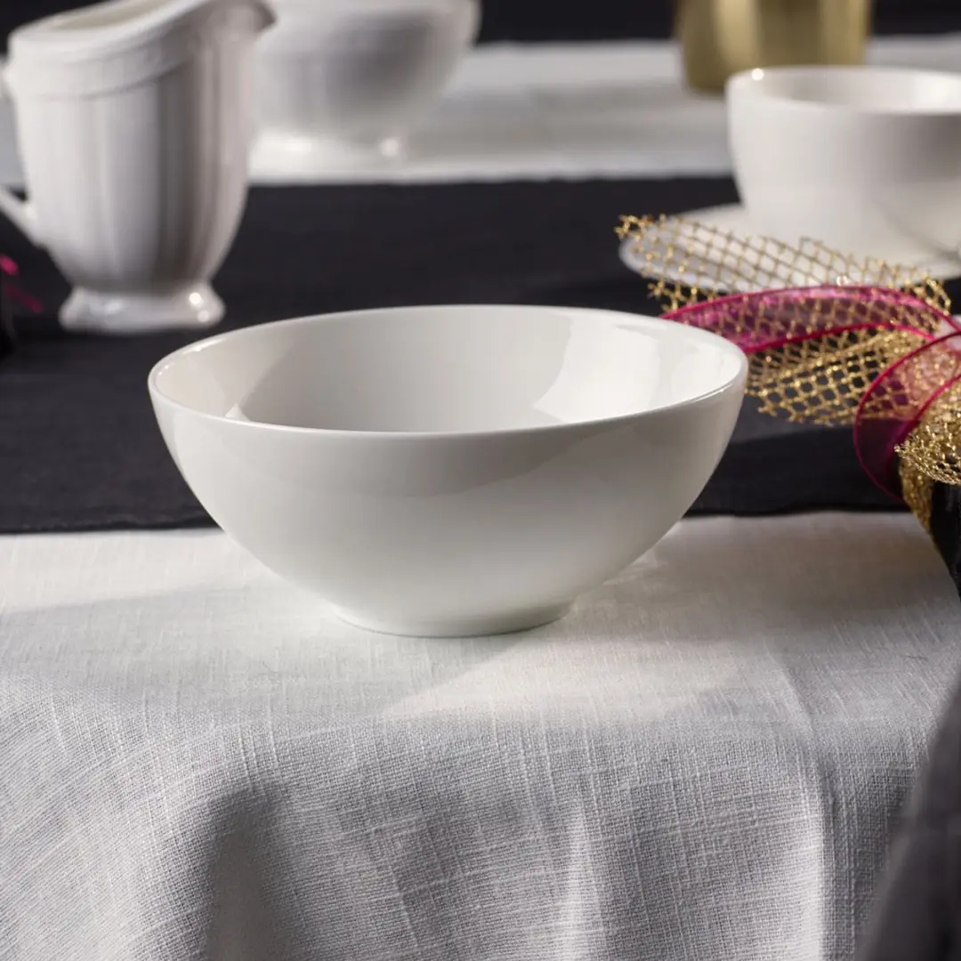 Villeroy & Boch White Pearl Dessertschalen Ø13cm - 6 Stuks