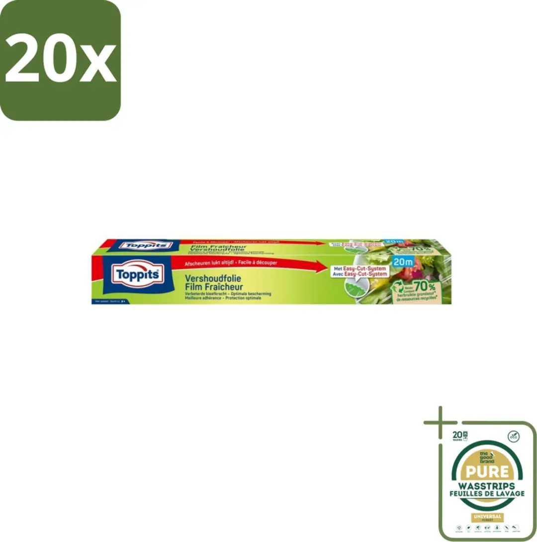 Toppits Vershoudfolie 32,5cm x 20m