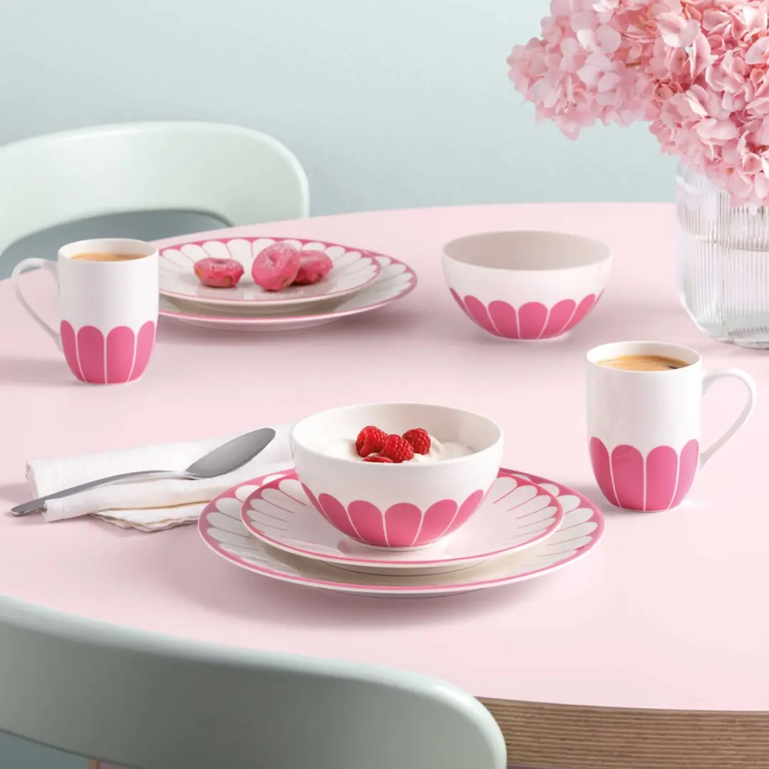Villeroy & Boch Fleur Couleur Frühstücksteller - ø 21,2cm - 6 Stuks