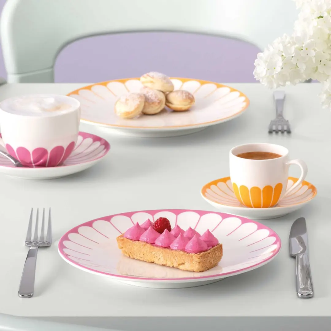 Villeroy & Boch Fleur Couleur Frühstücksteller - ø 21,2cm - 6 Stuks